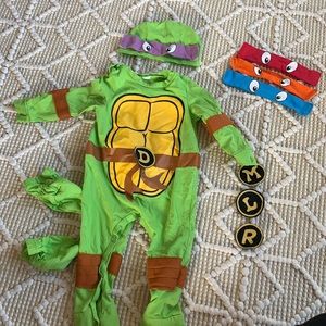 Teenage mutant ninja turtle costume baby